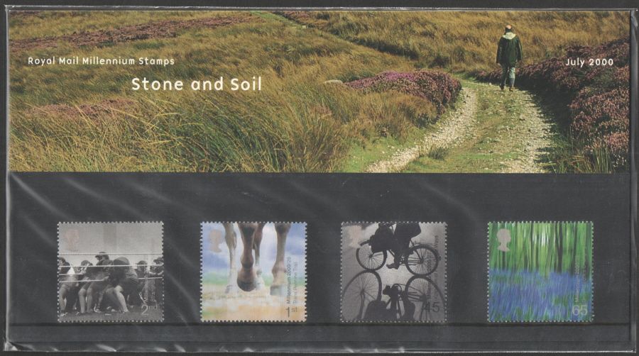 (image for) 2000 Stone & Soil Royal Mail Presentation Pack 313 - Click Image to Close
